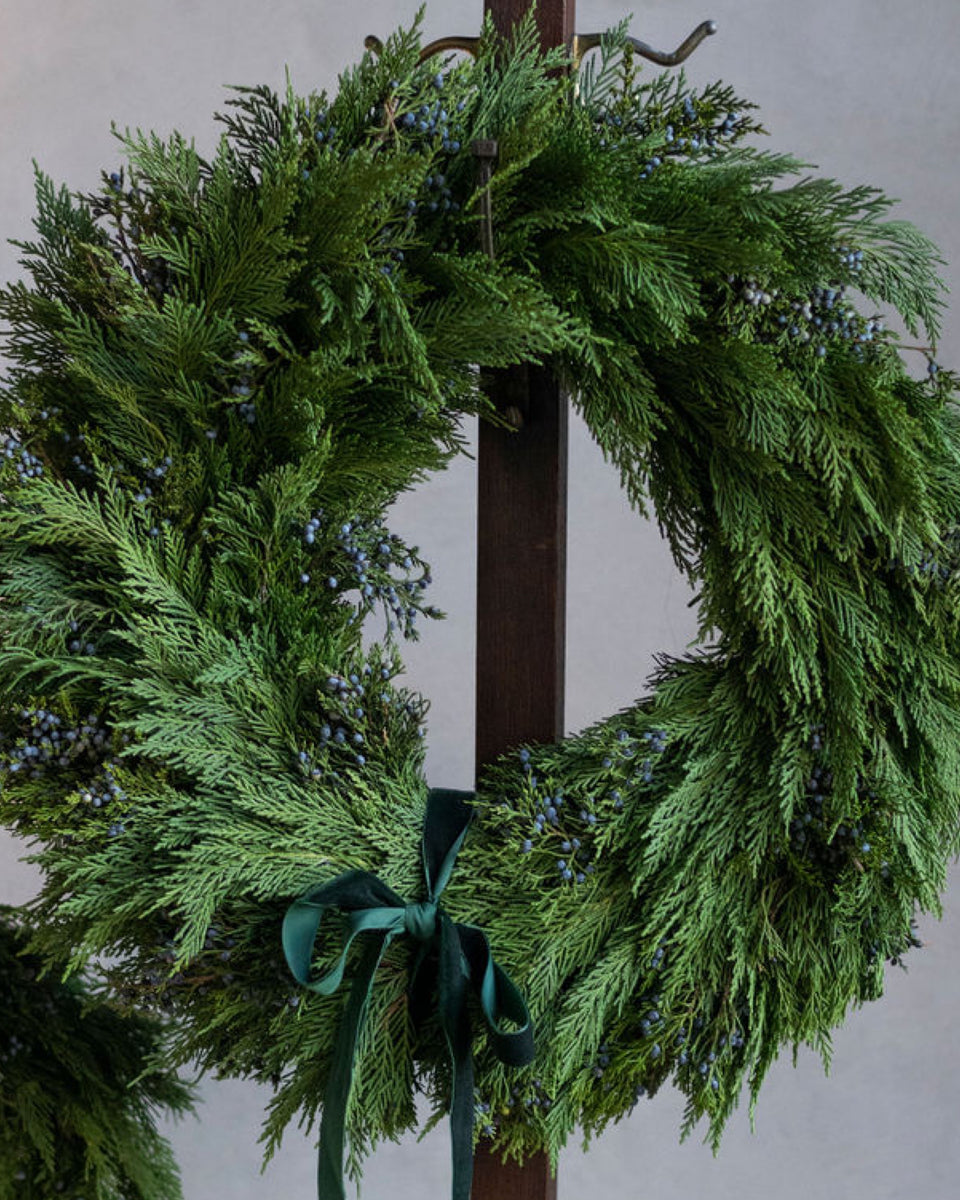 Blueberry Juniper Wreath