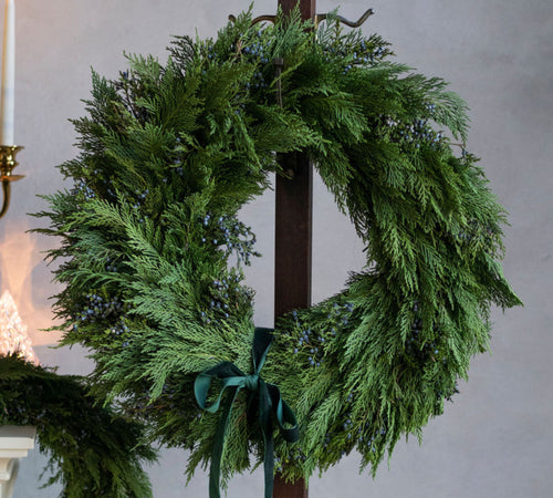 Blueberry Juniper Wreath