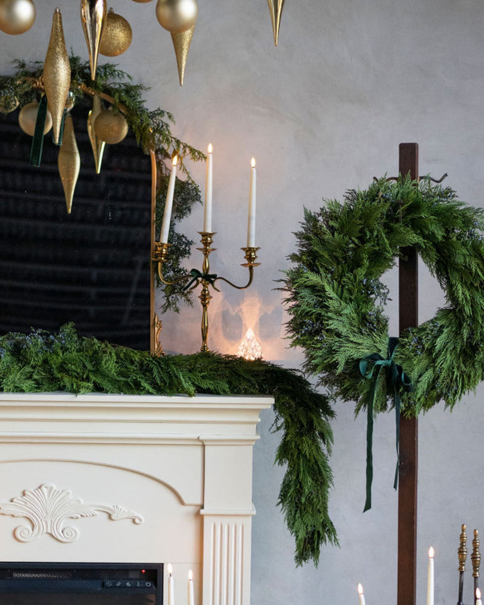 Blueberry Juniper Wreath