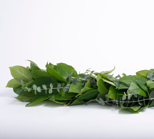 Salal and Baby Eucalyptus Garland