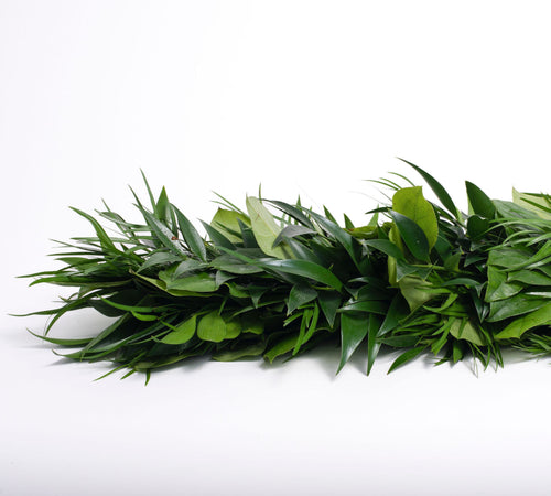 Nagi, Weeping Podocarpus, and Salal Garland