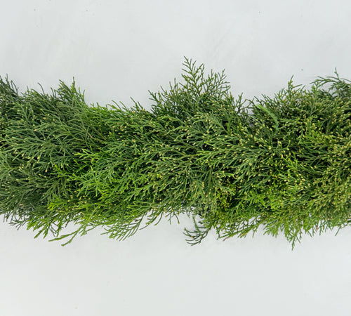 Gold Tip Juniper Garland