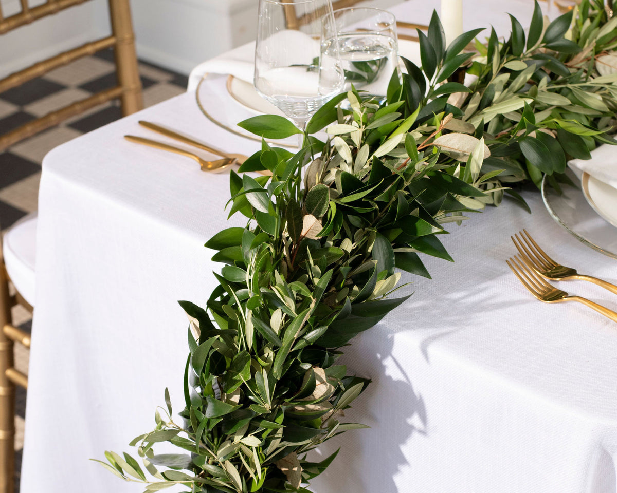 Nagi and Olive Leaf Garland